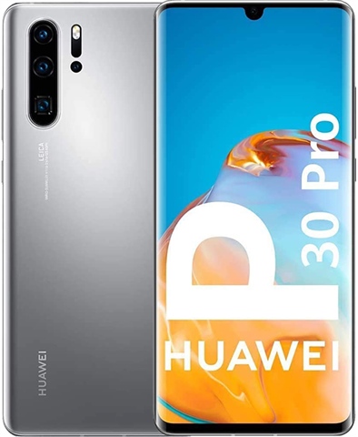 Huawei P30 Pro Dual Sim 8GB+256GB Silver Frost, Unlocked C - CeX